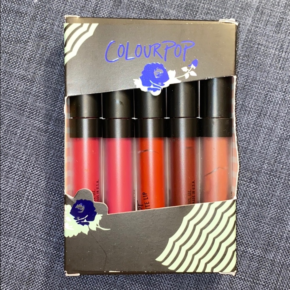 Colourpop Blue Baby Ultra Matte Liquid Lip Set